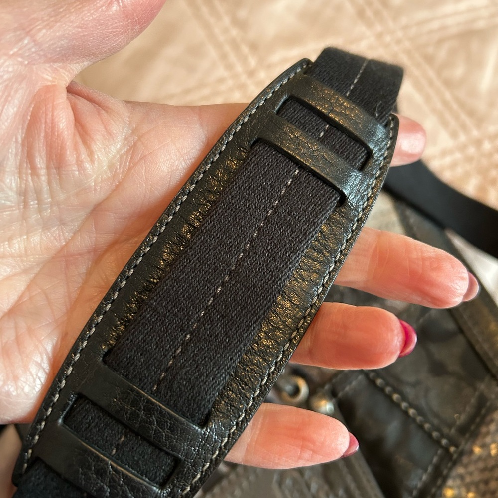 EUC Patchwork Coach Crossbody 4207D - image 7